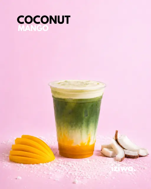Coconut and mango drink from Iziwa